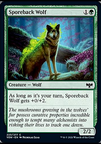 Sporeback Wolf (Sporenrücken-Wolf)